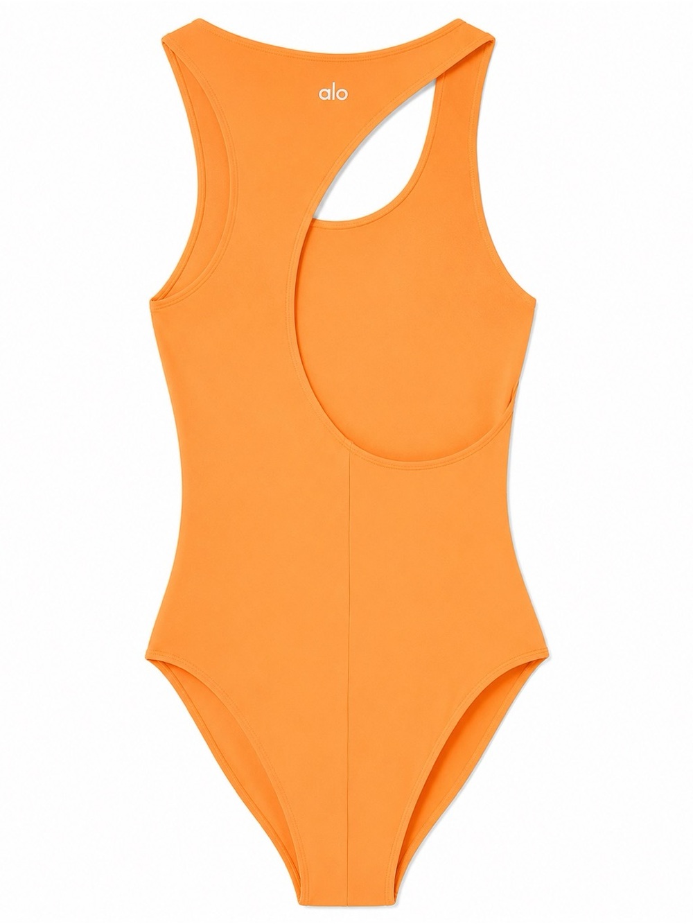 Alo Yoga Airlift Barre Bodysuit Neon Apricot M